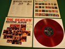 Beatles Second Album Japan LP 1.st press 1964 red vinyl Odeon OR-7058 MINT-