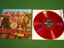 Beatles Sgt. Peppers Japan LP 1.press 1967 red vinyl Odeon OP-8163 Mint