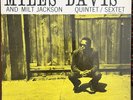 MILES DAVIS & MILT JACKSON Quintet/Sextet 1958 Bergenfield RVG PRESTIGE LP