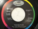 RAREST RAINBOW 1983 REISSUE 45 BEATLES ALL YOU NEED IS LOVE MINT