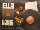 ELLA FITZGERALD & LOUIS ARMSTRONG LP 1977 GERMANY PRESS VG+/VG+ Import VINYL