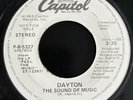 DAYTON The Sound Of Music PROMO 7” Electro/Funk RARE 1983 Capitol P-B-5327 VG++