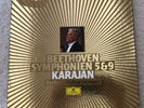 DG  413 833-1  2LP   BEETHOVEN SYMPHONY NO.5 & 9   HERBERT VON KARAJAN  ( F0IL )