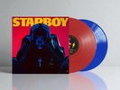 The Weeknd – Starboy 2LP Fan-Made Hybrid Red & Blue Vinyl | Collector Set
