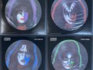 KISS Solo Albums 1978 Complete Set Of Picture Disc LPs GENE PAUL ACE PETER
