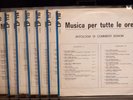 MUSIC FOR ALL HOURS - ANTHOLOGY OF SOUND COMMENTARY-7 LP-LAVAGNINO- NASCIMBENE