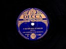 KILLER CARL BARRITEAU 78 A SULTAN GOES TO HARLEM / OL' MAN MOSE DECCA F8457 V+E-