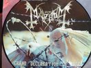 Mayhem Grand Declaration Of War Picture Disc Vinyl Lp