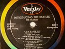 INTRODUCING THE BEATLES Version 1 Original 1st pressing 1964 Mono Vee Jay Lp VG+