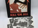 Metallica KILL 'EM ALL UK Press Music For Nations ‎Made In France MFN 7 1983 LP