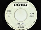Northern Soul 45 - Joy-Tones - This Love (That I'm Giving You) - Coed - promo