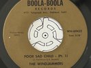 Funk / Soul 45 - The Windjammers - Poor Sad Child - Boola-Boola  - Rare
