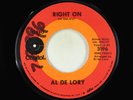 Northern Soul Inst. 45 - Al De Lory - Right On - Capitol VG++