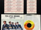 The Beach Boys-Ten Little Indians-1962 45 & Picture Sleeve w/15 Jukebox Strips