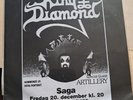 King Diamond Saga Blue With Original Backstage Pass Rare  Mercyful Fate