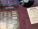 Metallica Ride The Lightning 1st Press 1984 Vinyl Complete Order Form MRI 769
