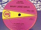 Mary Jane Girls - All Night Long - Used Vinyl Record 12 - 99 - V12170z