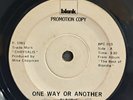 BLONDIE /ONE WAY OR ANOTHER /HEART OF GLASS / THAILAND EP 45 THAI RARE  PROMO1