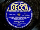 Andrews Sisters - “Boogie Woogie Bugle Boy” -Decca 78 RPM - 1941 Classic  HEAR