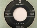 BEACH BOYS 45 Surfin/Luau X Records Orig. RARE Hear