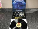 LP VINYL METALLICA ALBUM RIDE THE LIGHTNING MFN 27 UK 1ST PRESS 1984 EX/EX