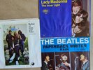 3 The Beatles vinyl records 45 rpm Paperback Writer, Lady Madonna, Ballad of...