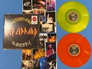 Def Leppard The Story So Far Best Of Yellow & Orange Colored Vinyl 2 LP Ltd Ed.