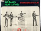 LES BEATLES 4 GARCONS DANS LE VENT  CHANSONS DU FILM FRANCE  'A HARD DAYS NIGHT'