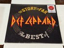 Def Leppard-The Story So Far: The Best Of- 2XLP 2024 Yellow /Orange Vinyl Sealed