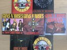GUNS N' ROSES Limited Edition 7-in Singles Full Set of 7 Yellow Vinyl Brand New