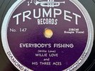 BLUES 78 ; WILLIE LOVE w ELMORE JAMES TRUMPET  Everybody's Fishing