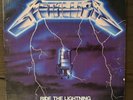 Metallica   Ride The Lightning   1984 Megaforce Elektra Records  VG+/VG