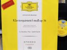 BRAHMS Piano Quintet BERNATHOVA JANACEK QUARTET DG ED1 RED STEREO SLPM 138009 NM