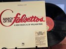 March of the Falsettos: Soundtrack Lp (1981) William Finn VG+
