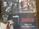 THE DAMNED 4 X Original 7” Vinyl Bundle Problem Child, Smash It Up Etc