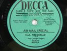 Ella Fitzgerald – Air Mail Special / Goody Goody 1952 Decca 28126 Promo 78 RPM