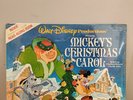 Vintage WALT DISNEY’S MICKEY'S CHRISTMAS CAROL 1982 LP w/Book NEW SEALED