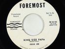 Blues R&B 45 - Julia Lee - King Size Papa - Foremost