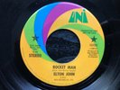Elton John ROCKET MAN Original 1972 UNI 45 rpm single PROMOTIONAL EX
