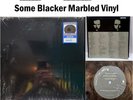 Metallica Black Album 2 LP Blackened NM Vinyl Some Blacker Marbled Shrink #34k