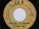 Northern Soul 45 STEWART AMES Angelina, Oh Angelina J & W HEAR c
