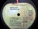 Beatles LP Revolver 1975 “All Rights” on Two Lines Side One in Shrink LA, EX/VG