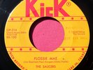 THE SAUCERS - Flossie Mae / Hi-Oom - clean 45 rpm - Kick 100