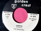 THE SENATORS - Loretta / Poor Little Puppet -clean Promo 45 rpm Golden Crest 514