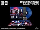 Brand New And Sealed Stray Kids Karma Clear Sapphire Vinyl LP