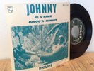 JOHNNY HALLYDAY [JE L'AIME JUSQU'A MINUT] 1966 JUKE BOX 373745 FRENCH 45 Philips