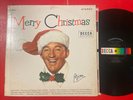Bing Crosby / Merry Christmas LP Decca Stereo Holiday Classic + Inner VG+