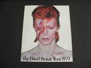 DAVID BOWIE ALADDIN SANE ZIGGY STARDUST 1973 LIVE CONCERT UK TOUR PROGRAMME