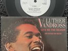 Luther Vandross – Never Too Much / Give Me The Reason 7'' Vinyl TESTED EX+ VIDEO