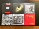 Industrial Record Lot, 6 records, Throbbing Gristle, Swans, Whitehouse, etc